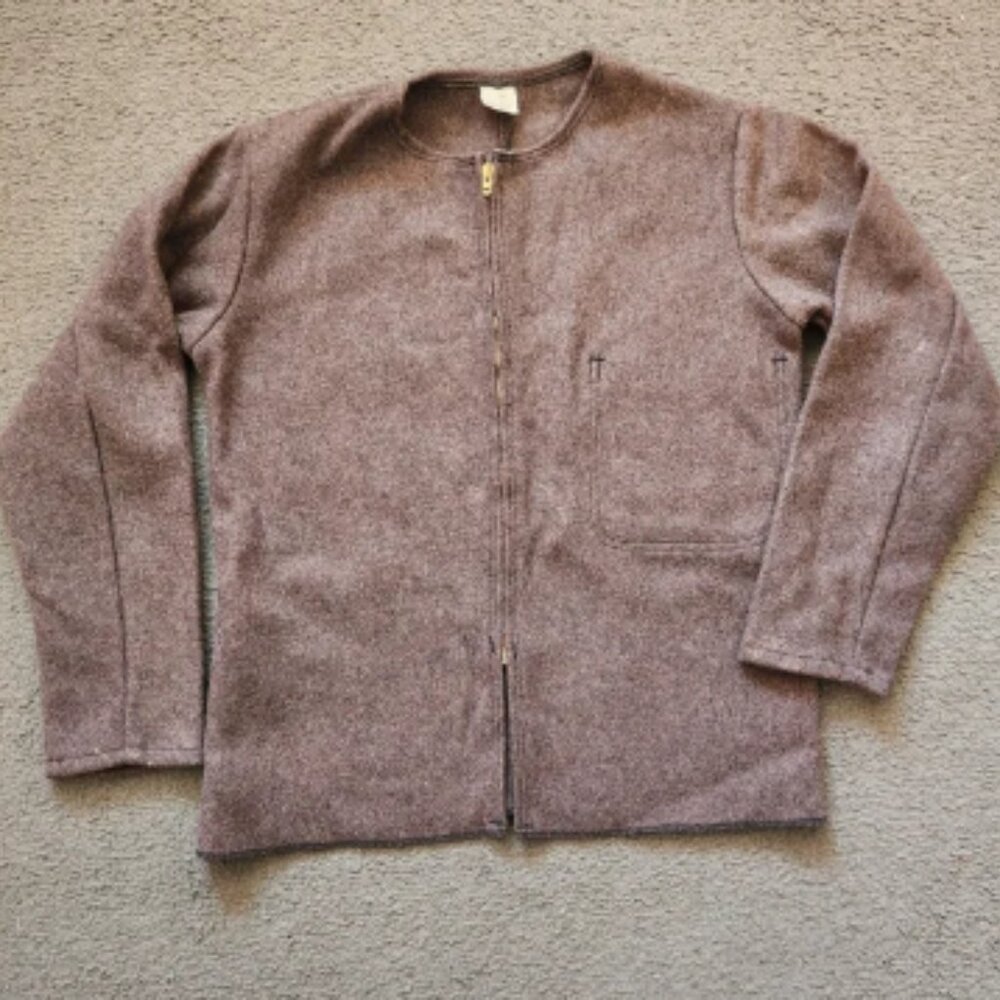 MINE SAFETY APPLIANCES Men’s Jacket Size 36 Brown Wool MSA Vintage
